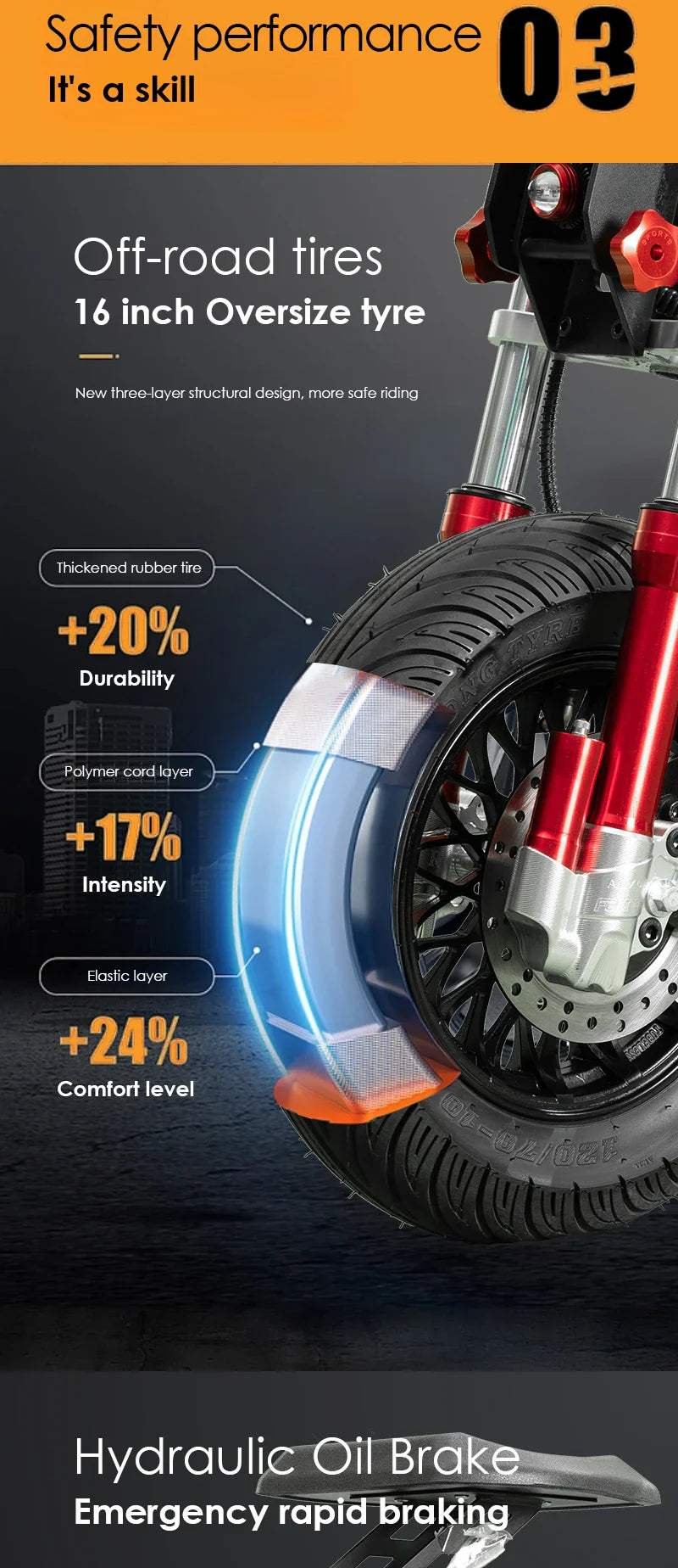HEZZO-F8 Electric Scooter - 8000W Power, Max Speed 100 Km/h