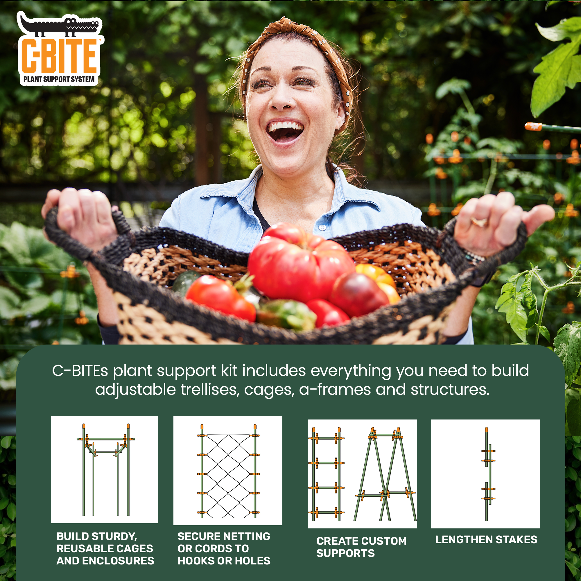 C-BITE Maker Kit - Expand Existing Plant Supports