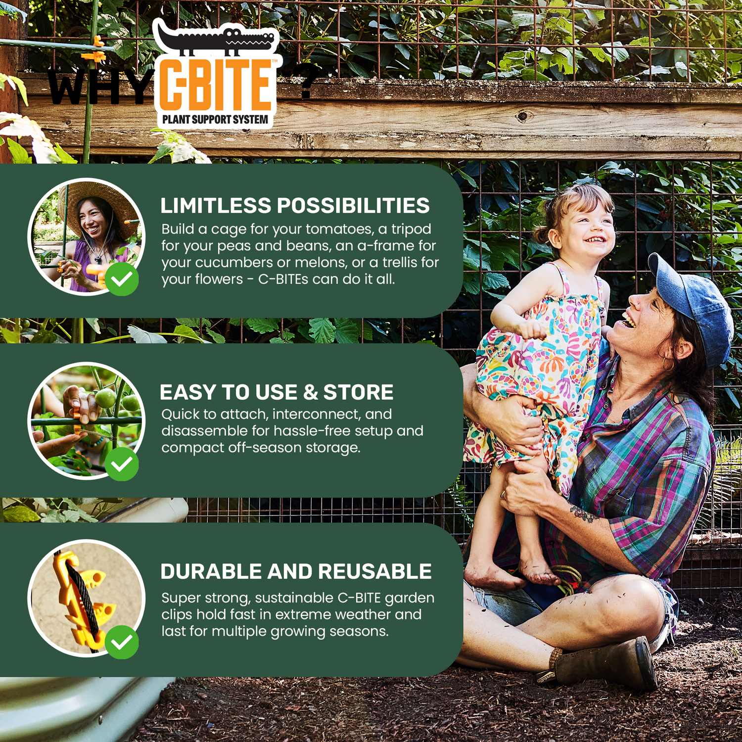 C-BITE Maker Kit - Expand Existing Plant Supports