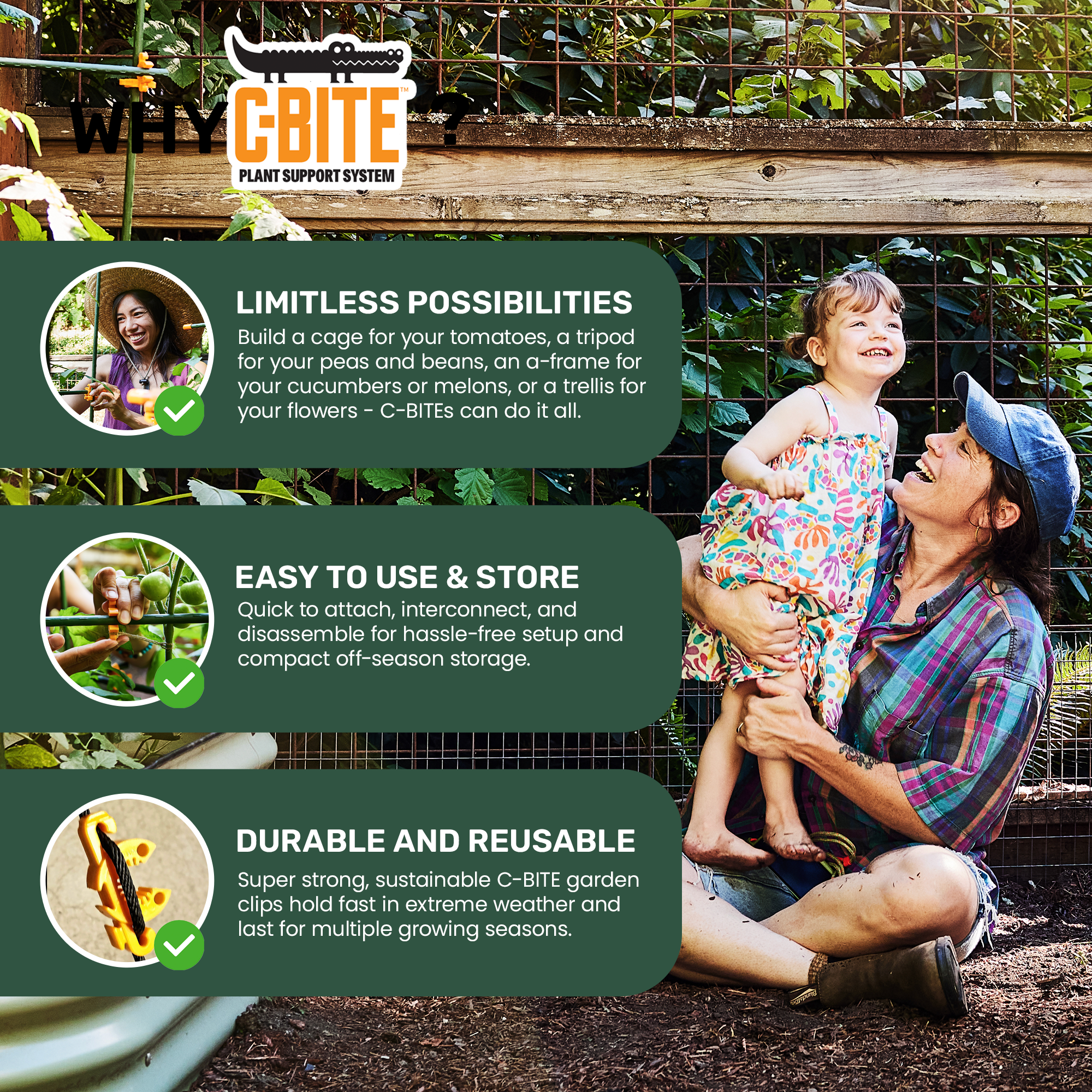 C-BITE Maker Kit - Expand Existing Plant Supports