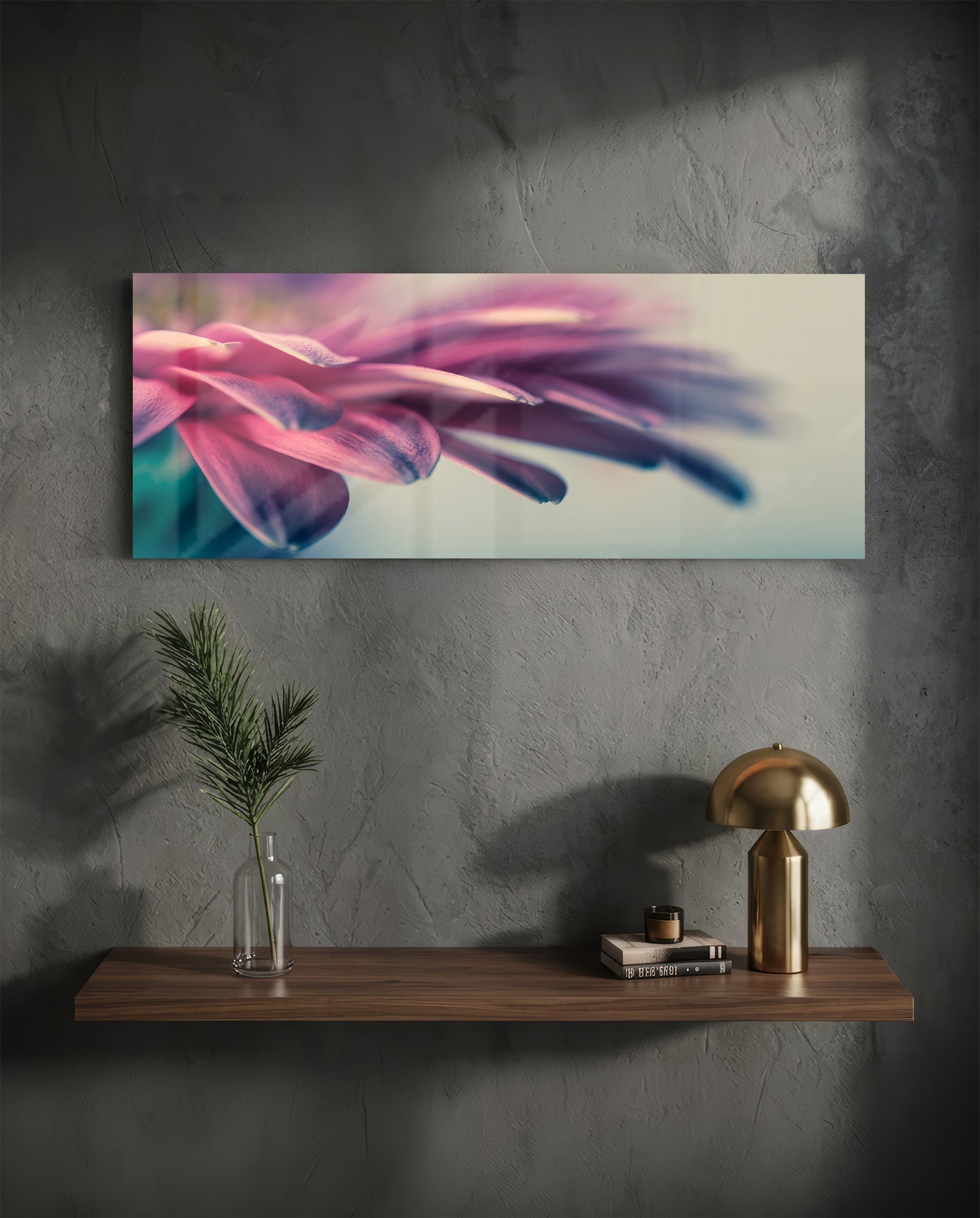 Macro Glass Wall Art (36"x14")
