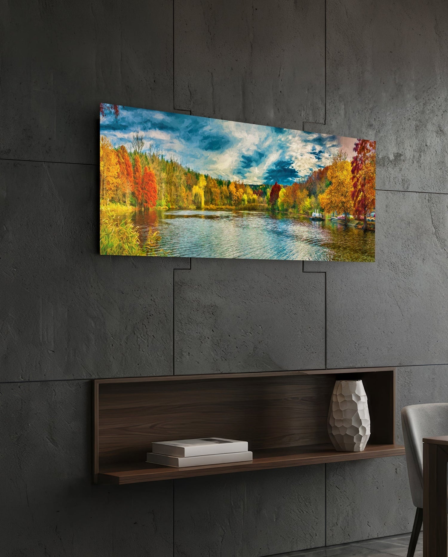 Goal Glass Wall Art (36"x14")