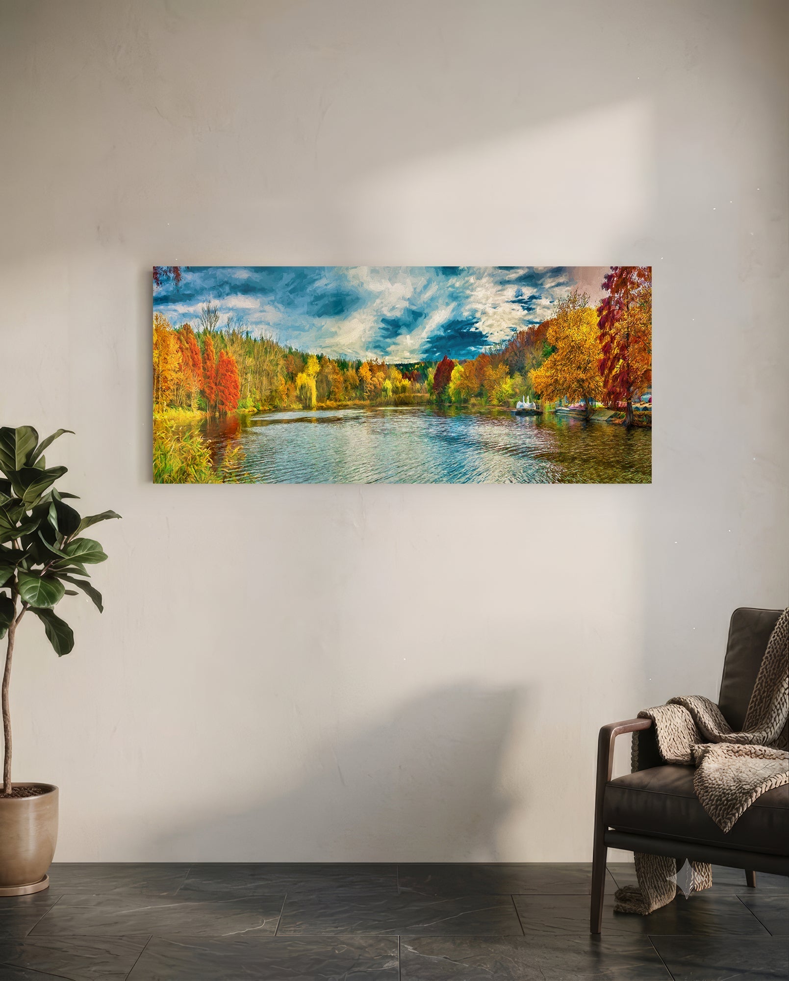 Goal Glass Wall Art (36"x14")