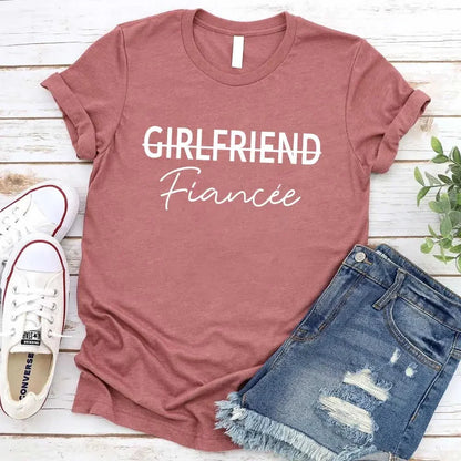 Boyfriend &amp; Girlfriend Couples Tee