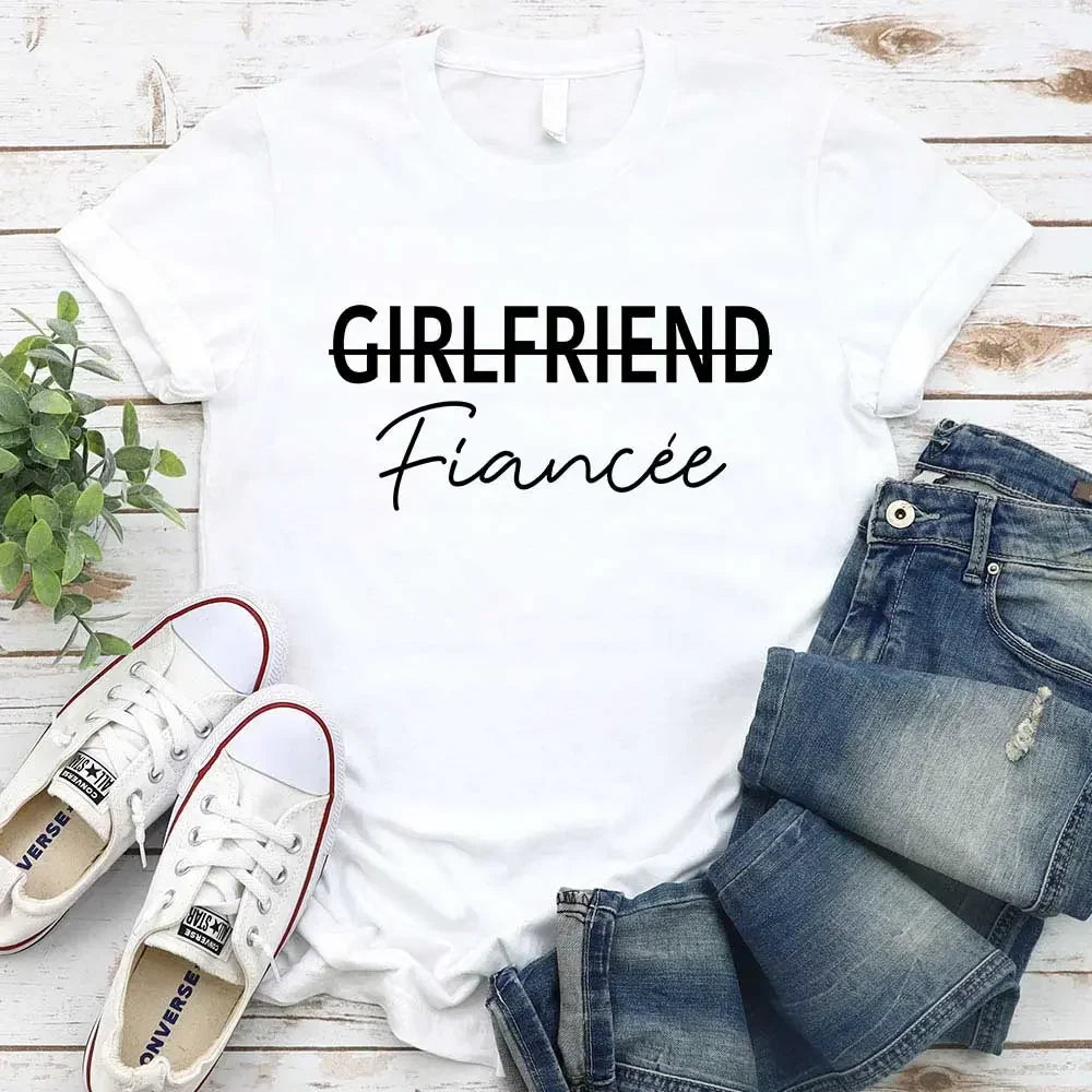Boyfriend &amp; Girlfriend Couples Tee