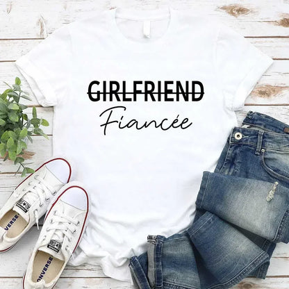 Boyfriend &amp; Girlfriend Couples Tee