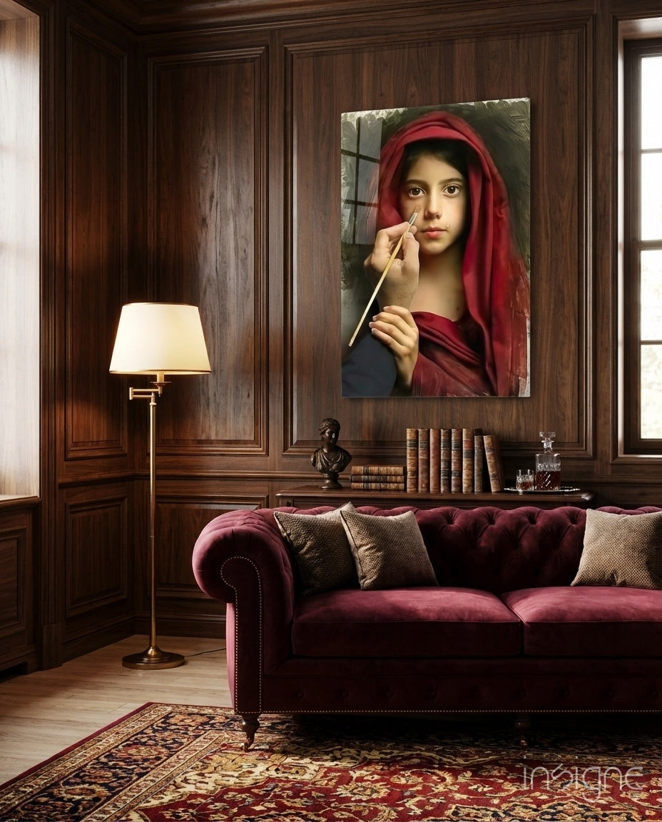 Portrait Glass Wall Art