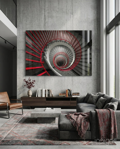 Mosaic Stair Glass Wall Art