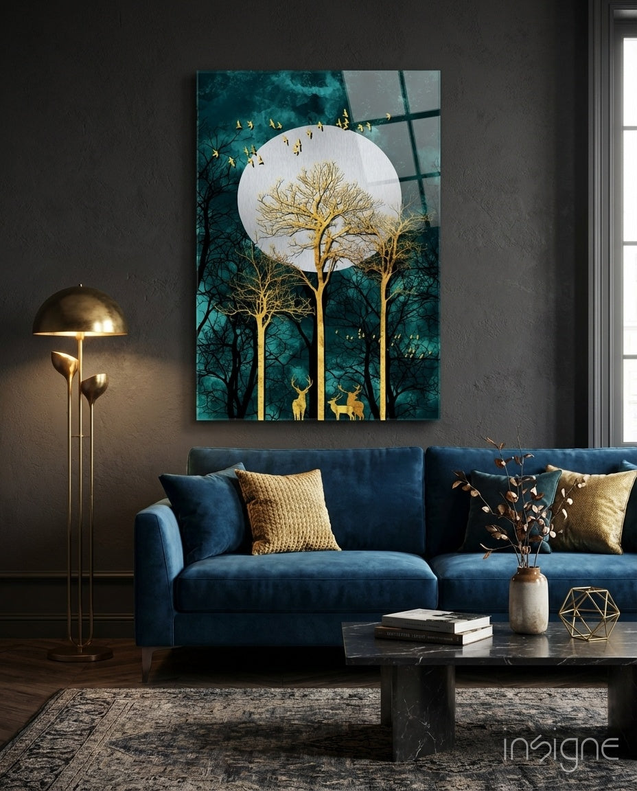 Night Glass Wall Art