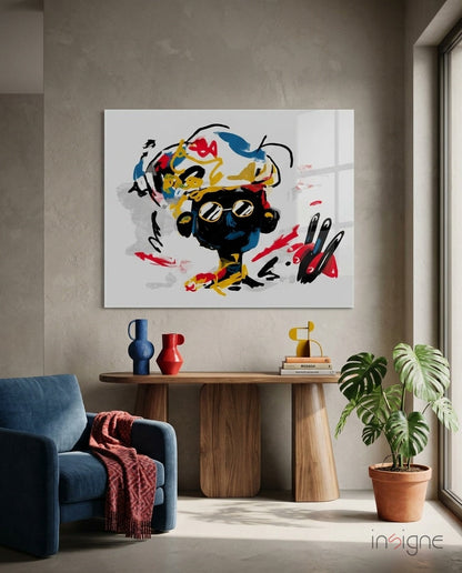 Thoughts Glass Wall Art
