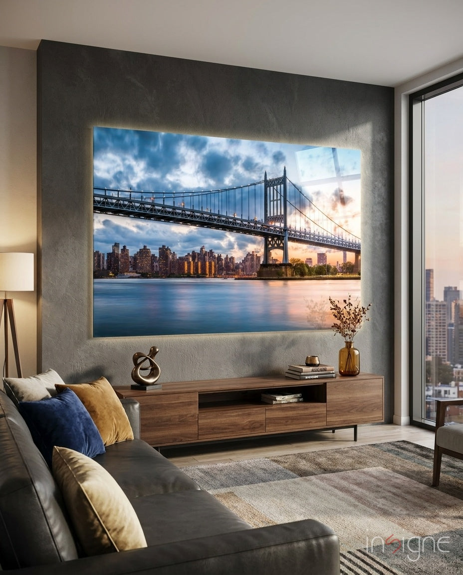 Astoria Park Glass Wall Art