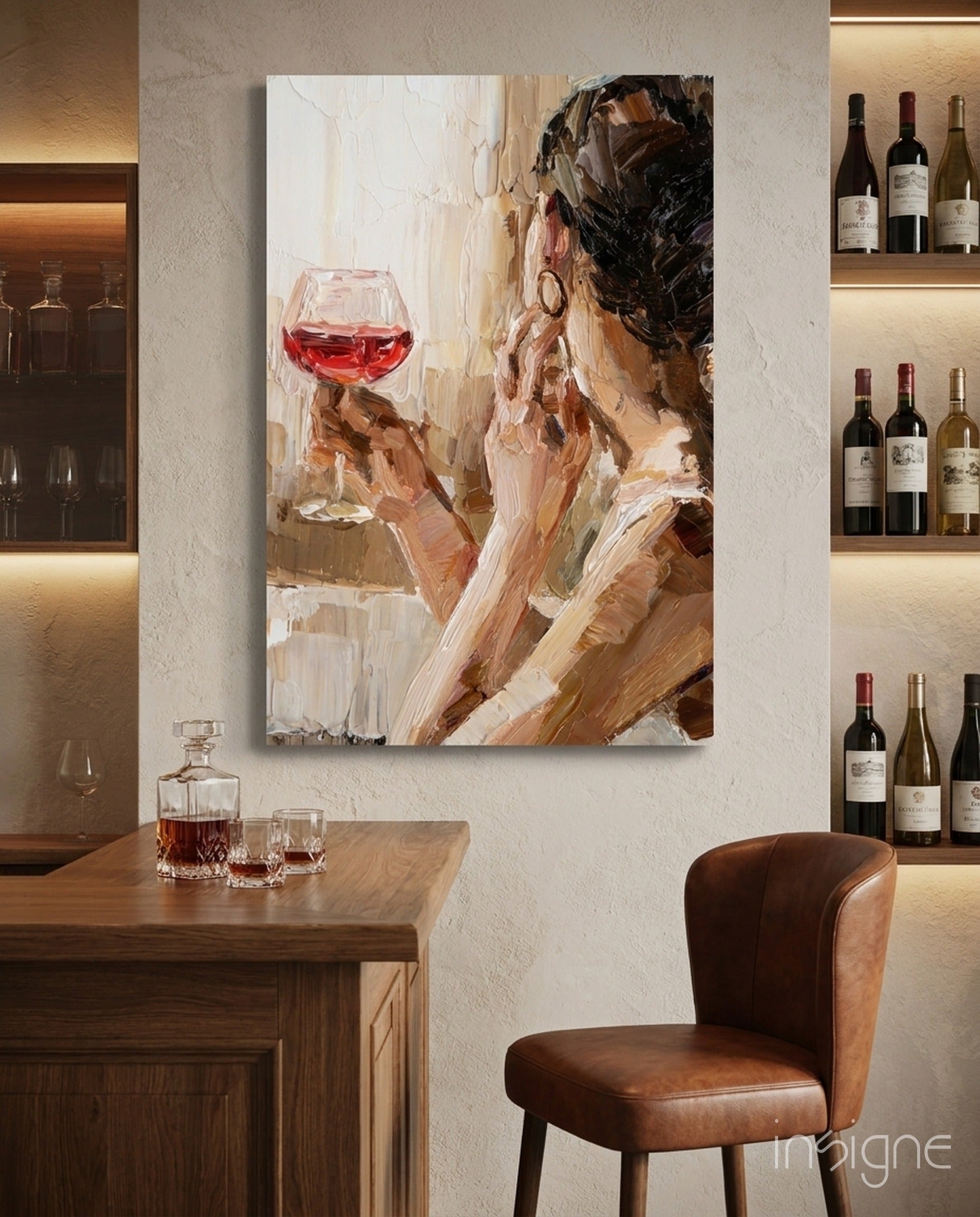 Wine and Women Glass Art