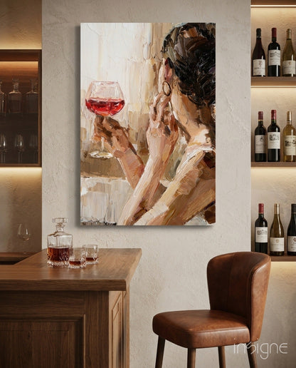 Wine and Women Glass Art