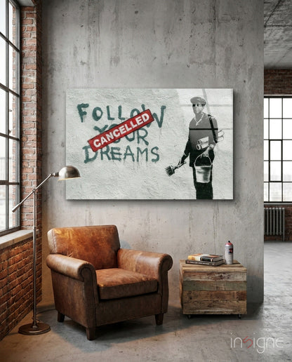 Plans Cancelled Glass Art