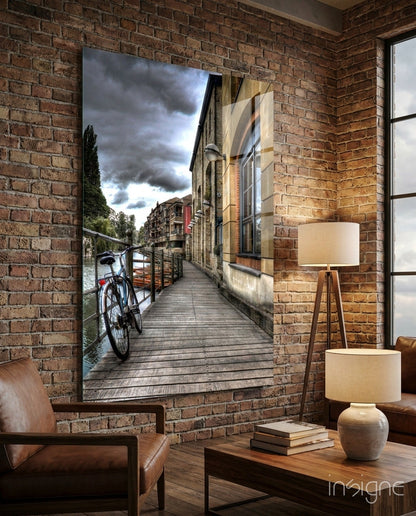 Street View Glass Wall Art