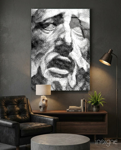 Melting Mind Glass Wall Art