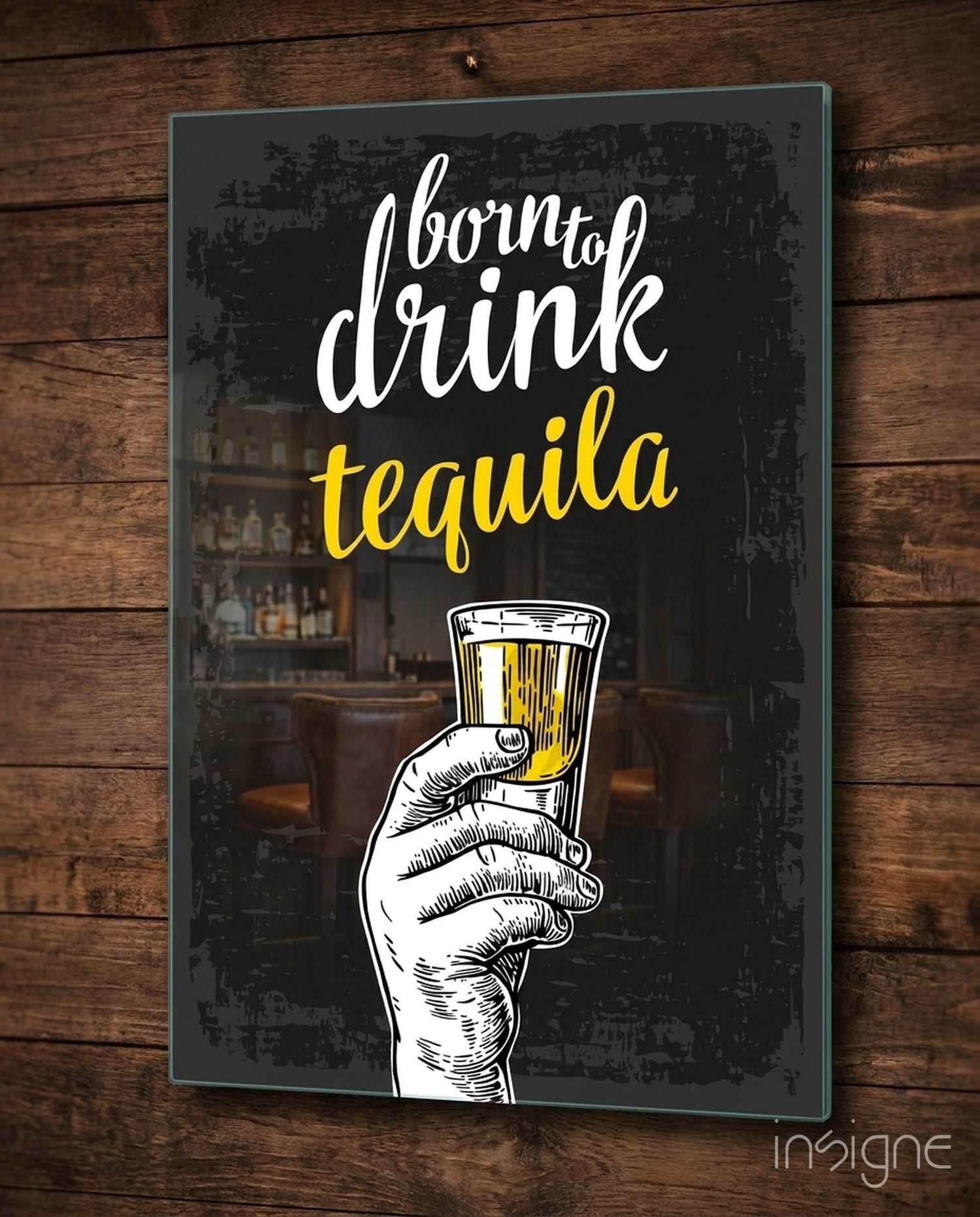 Tequila Glass Wall Art
