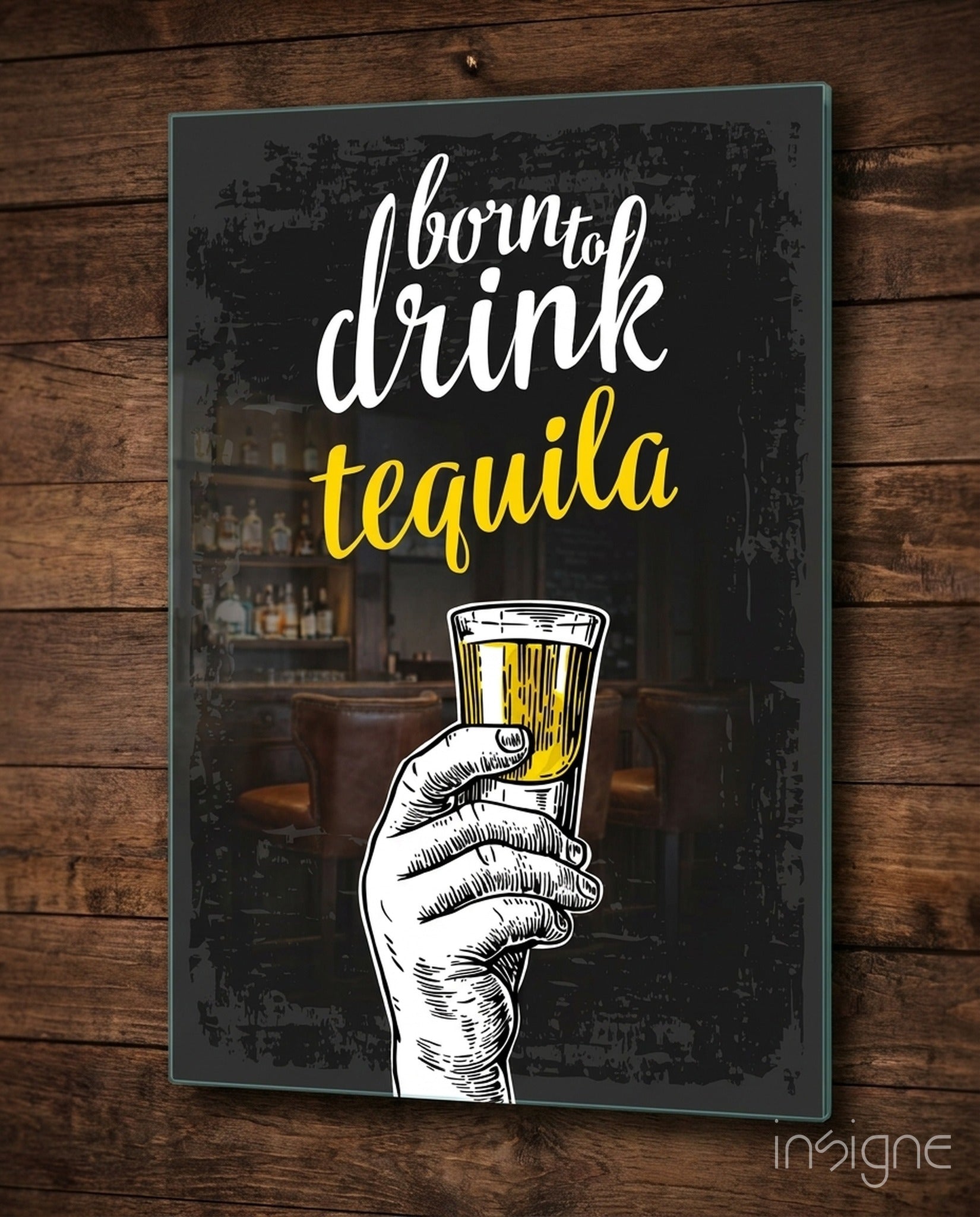 Tequila Glass Wall Art