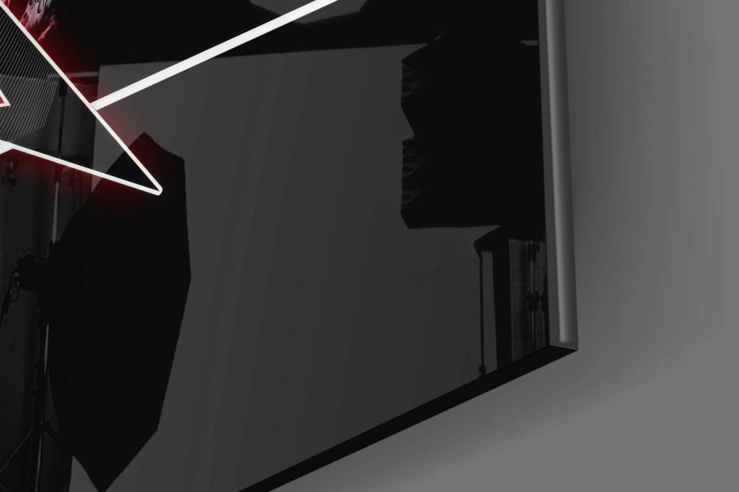 Heavy Metal Roar Glass Wall Art