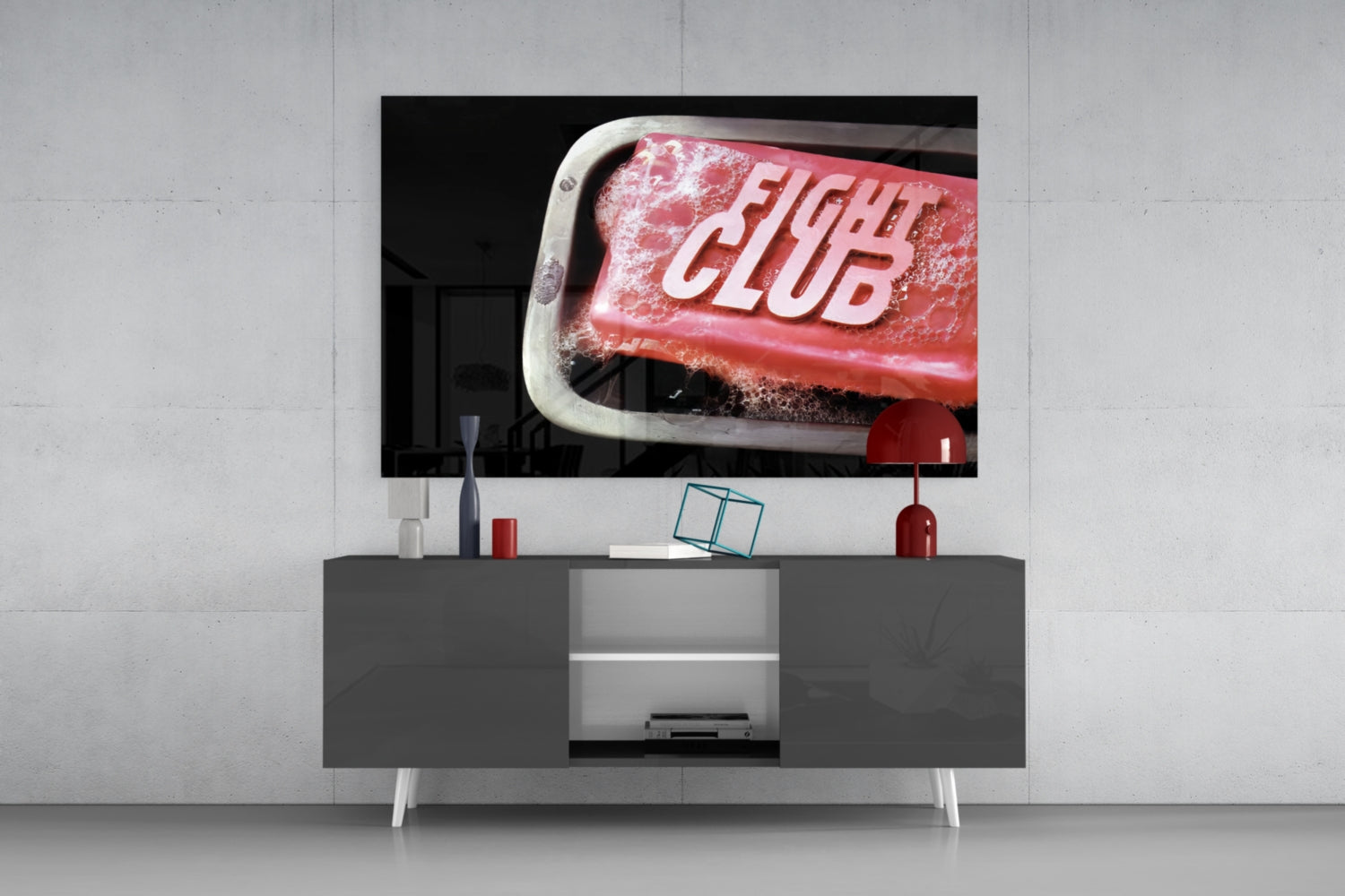 Underground Fighters Glass Wall Art