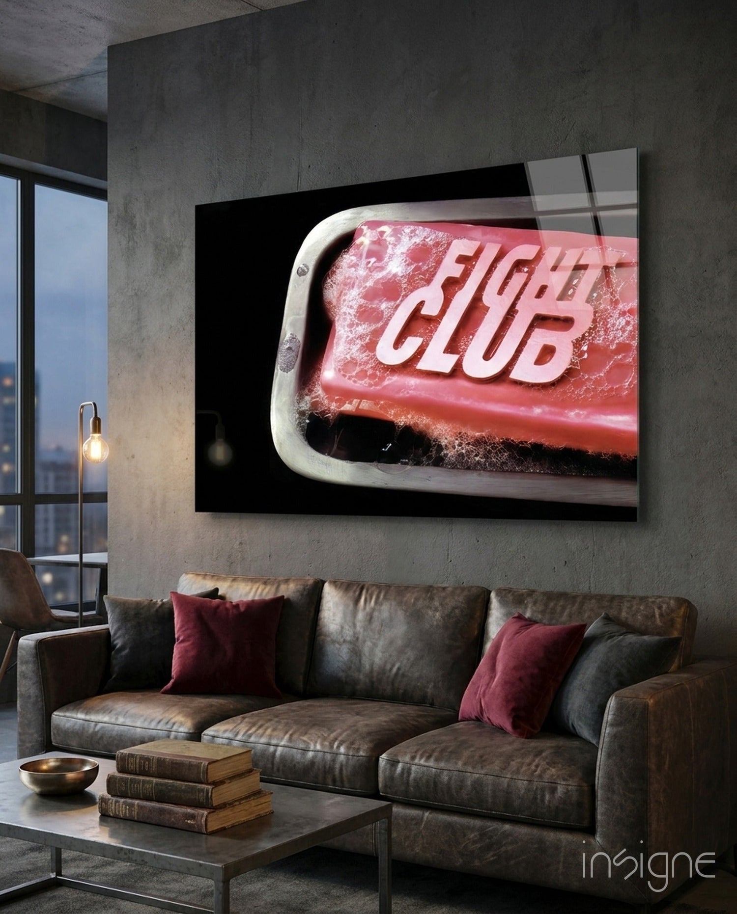 Underground Fighters Glass Wall Art