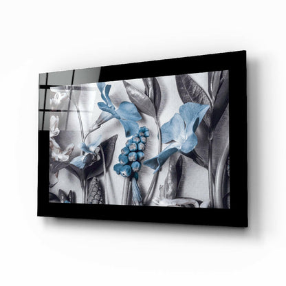 Flower Arrangement Glass Wall Art