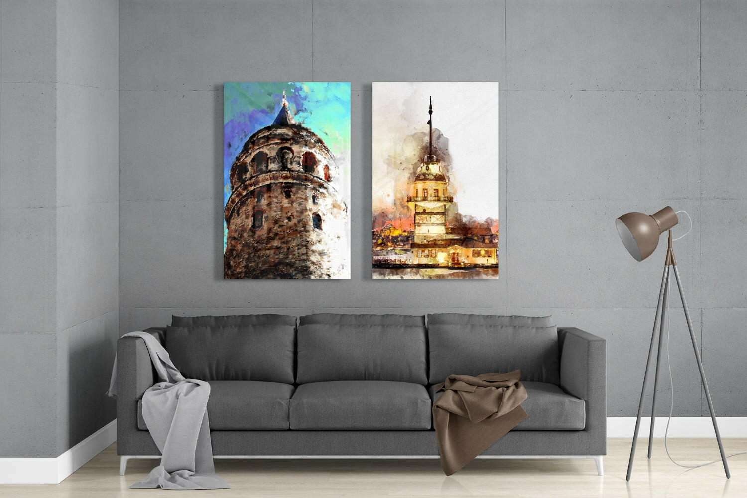 Galata Tower and Maiden&