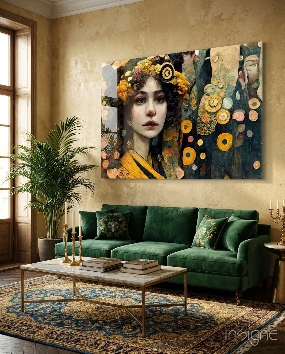 The Stance Glass Wall Art || Designer Collection