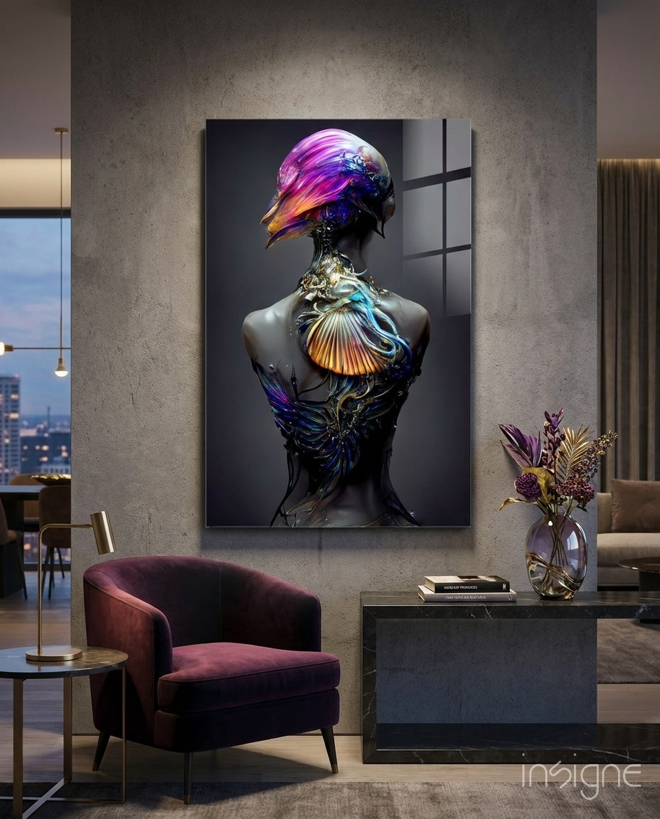 Mutation Glass Art  || Designer Collection
