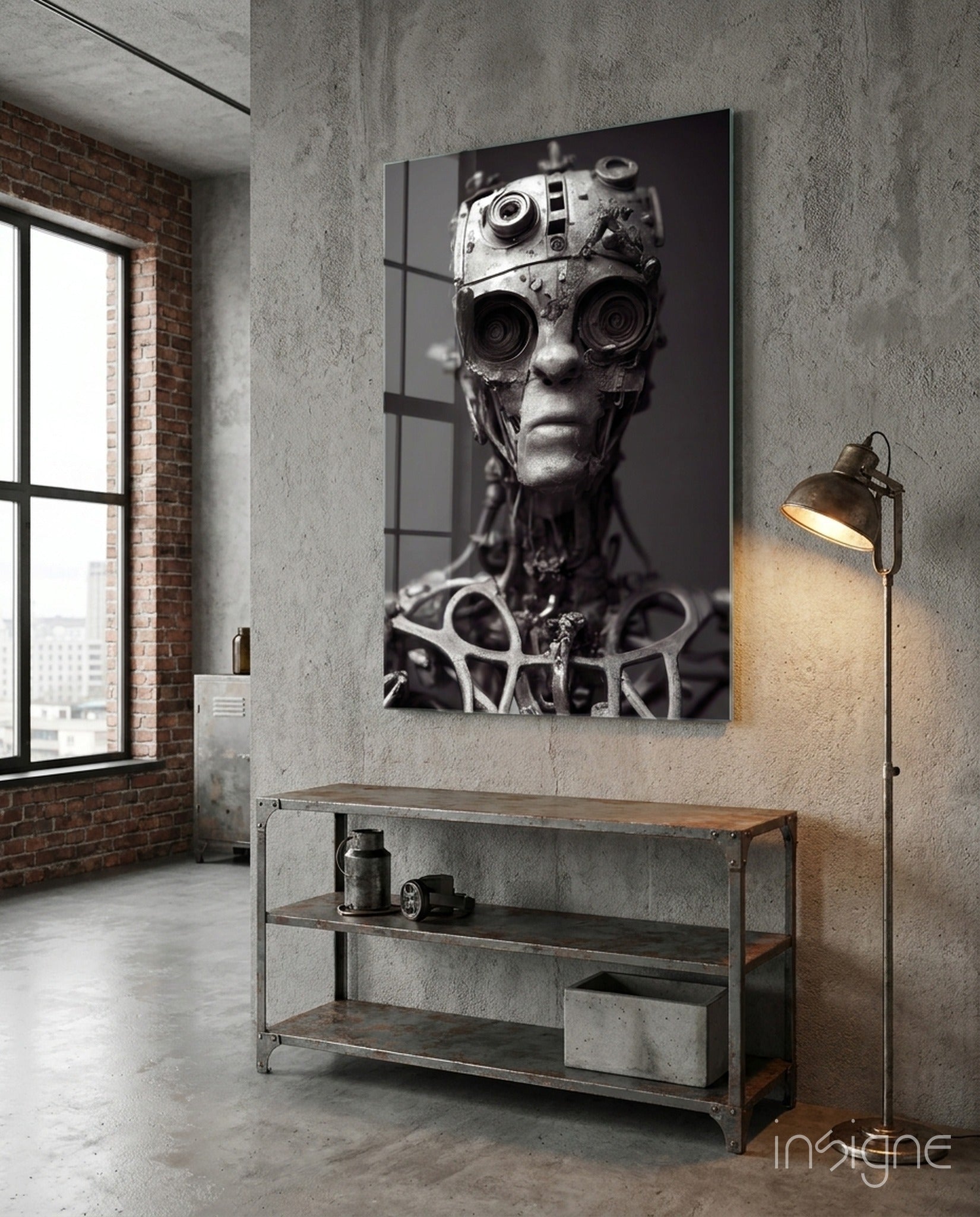 Future Human Glass Art  || Designer Collection