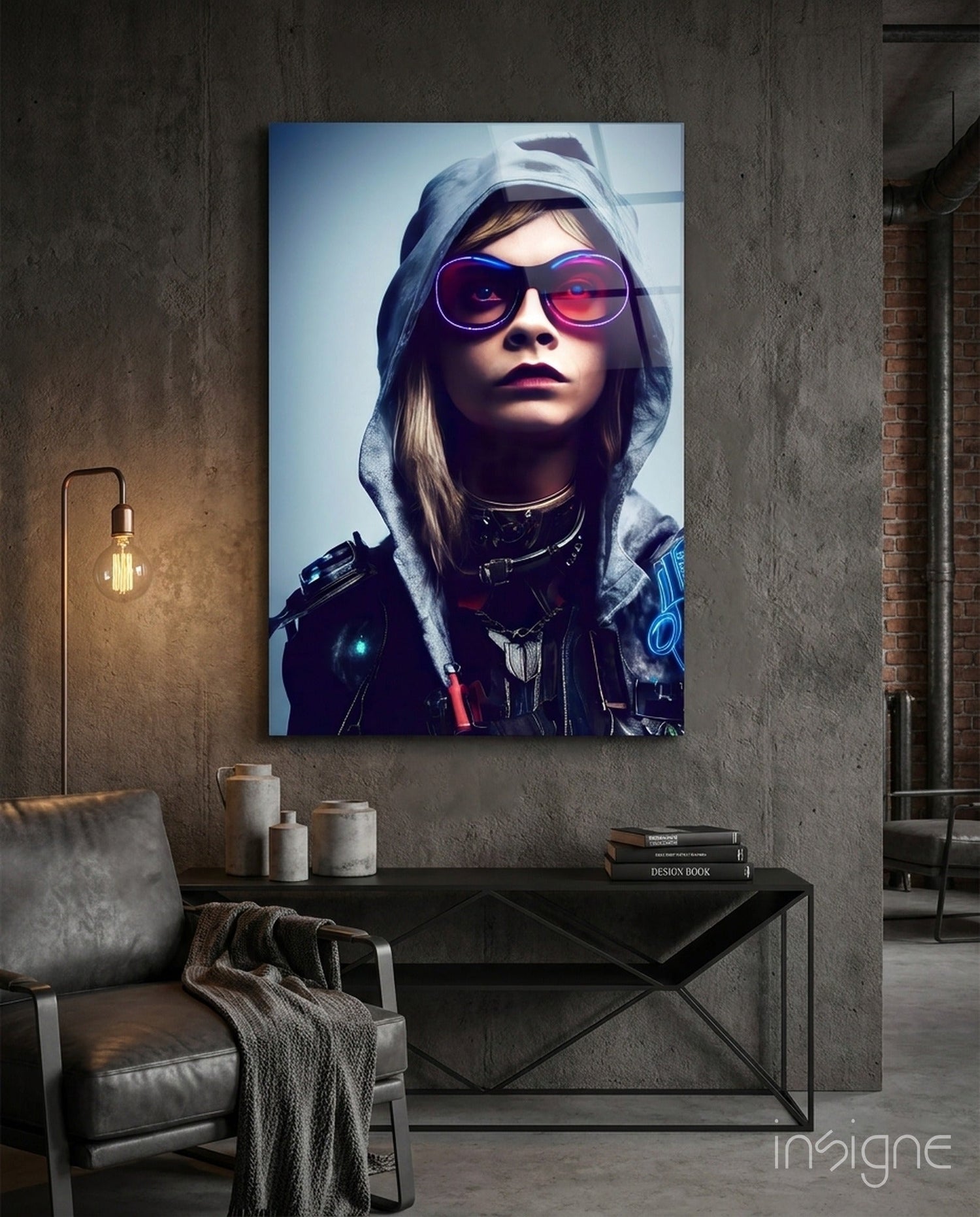 Survival Glass Wall Art || Designer Collection