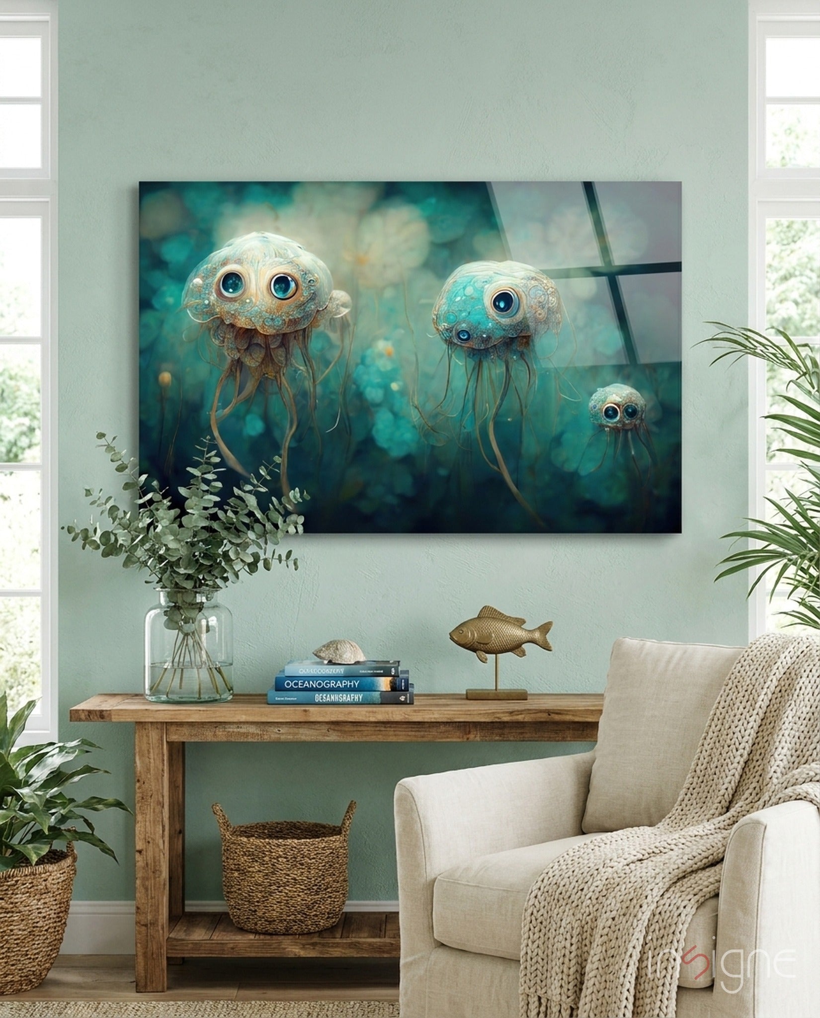 Jelly Eyes Glass Art  || Designer Collection