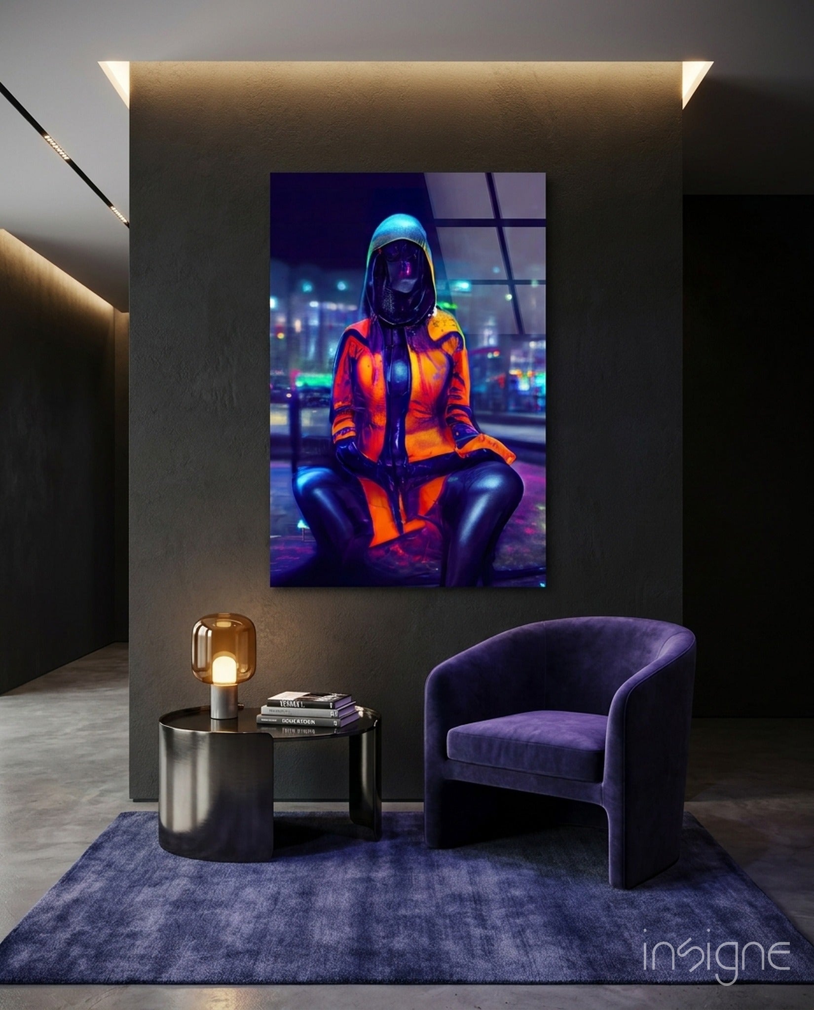 The Wait Glass Wall Art || Designer Collection