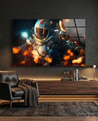 The Drift Glass Wall Art || Designer Collection