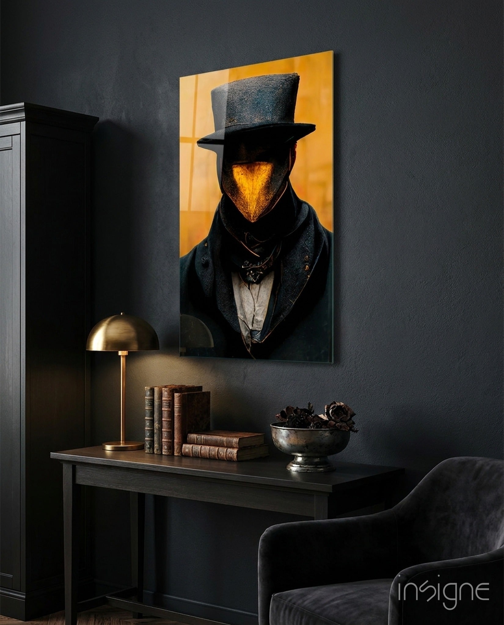 Mr. Beak Glass Art  || Designer Collection