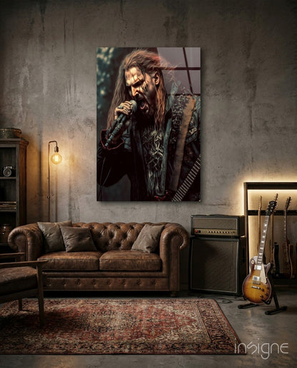 Rockerz Glass Wall Art  || Designer Collection