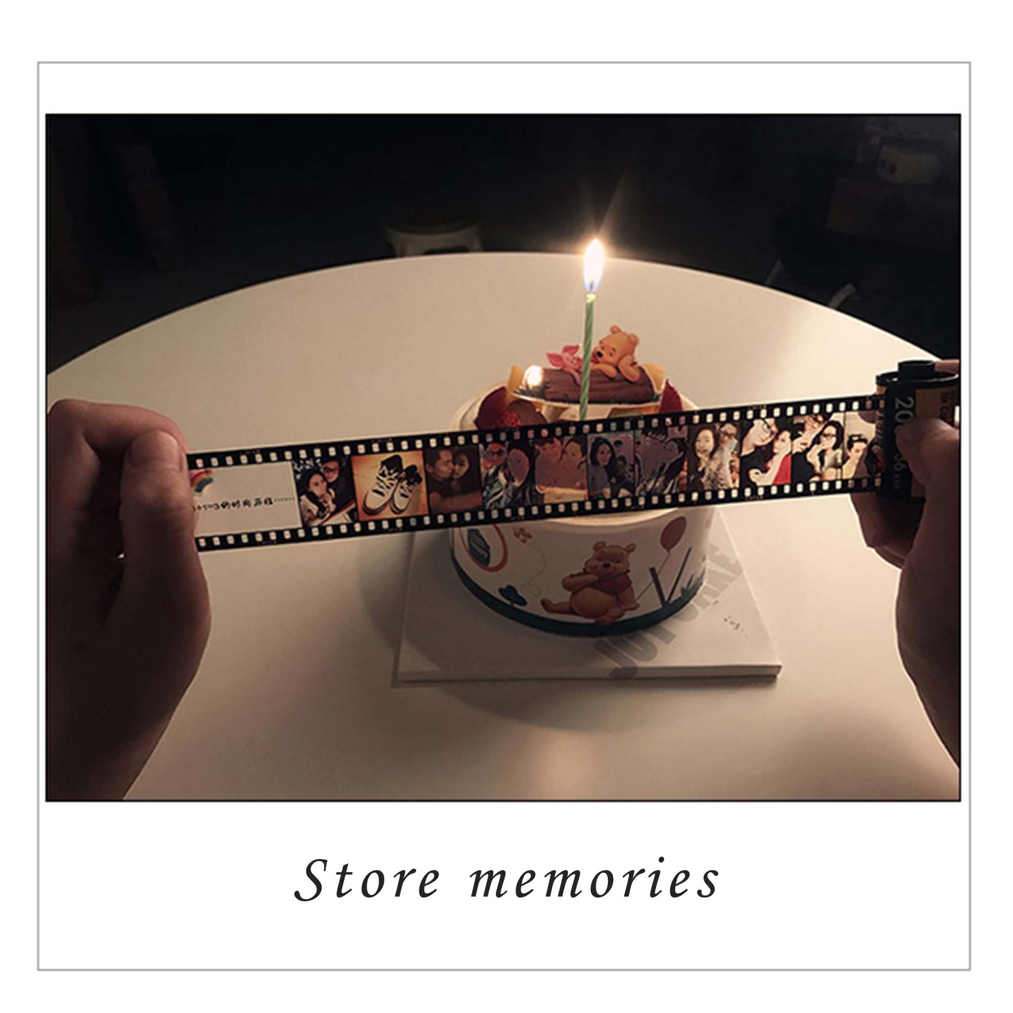10/15/20/25 Pcs Photos DIY Album Cover Keychains Anniversary Birthdays Memory Gift