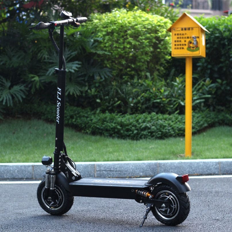 FLJ 2400W Dual Motor e Scooter 52V Folding Electric
