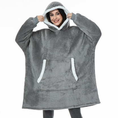 Oversized Hoodie Sweatshirt Women Tie Dye Hoodies Fleece Giant Wearable Blanket