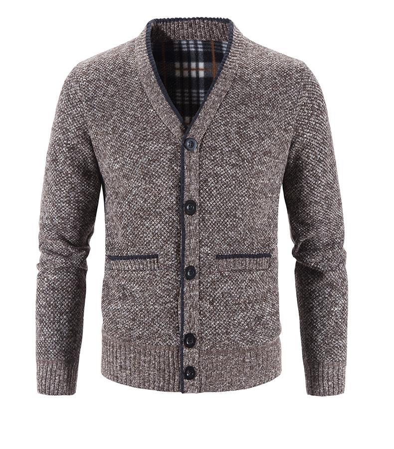 New Sweaters Coats Men Winter Thicker Knitted Cardigan Sweatercoats