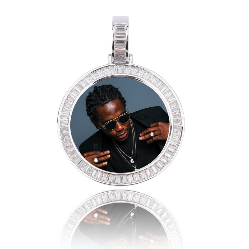 Custom Made Photo Medallions Necklace &amp; Pendant With Hip hop Jewelry