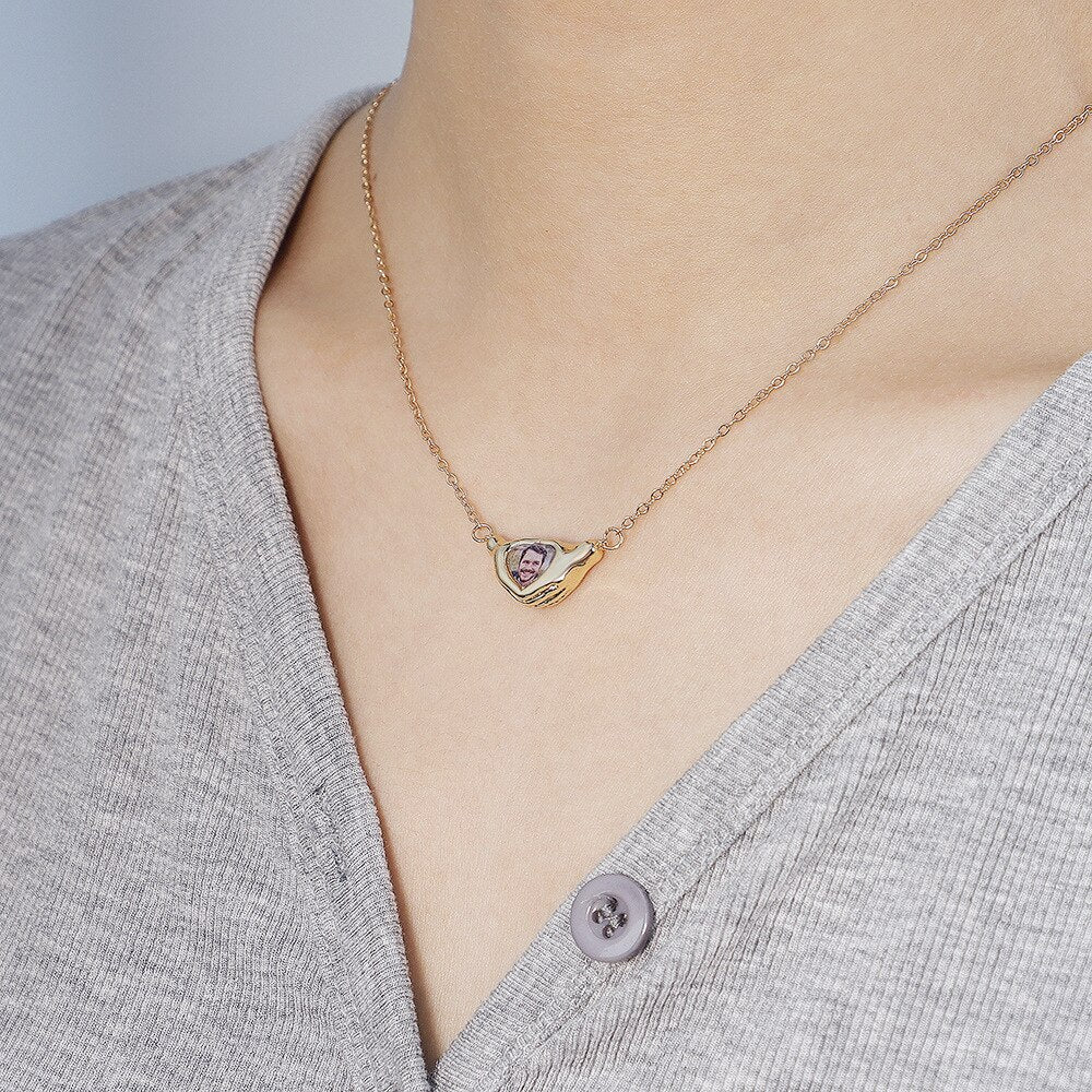 Heart Shaped Pendant Copper Personalized Colorful Baby Children&