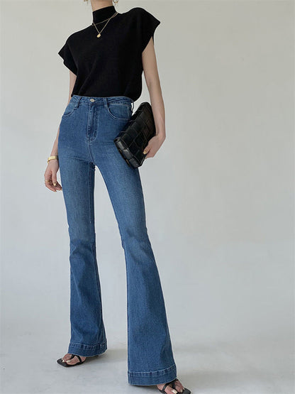French Turtleneck Knitted Women Spring Summer Design Loose Short Sleeve Cropped Tops Female