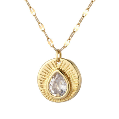 Boho Evil Bllue Eye Necklace for Women Men Snake All-seeing Eye Collar Necklace