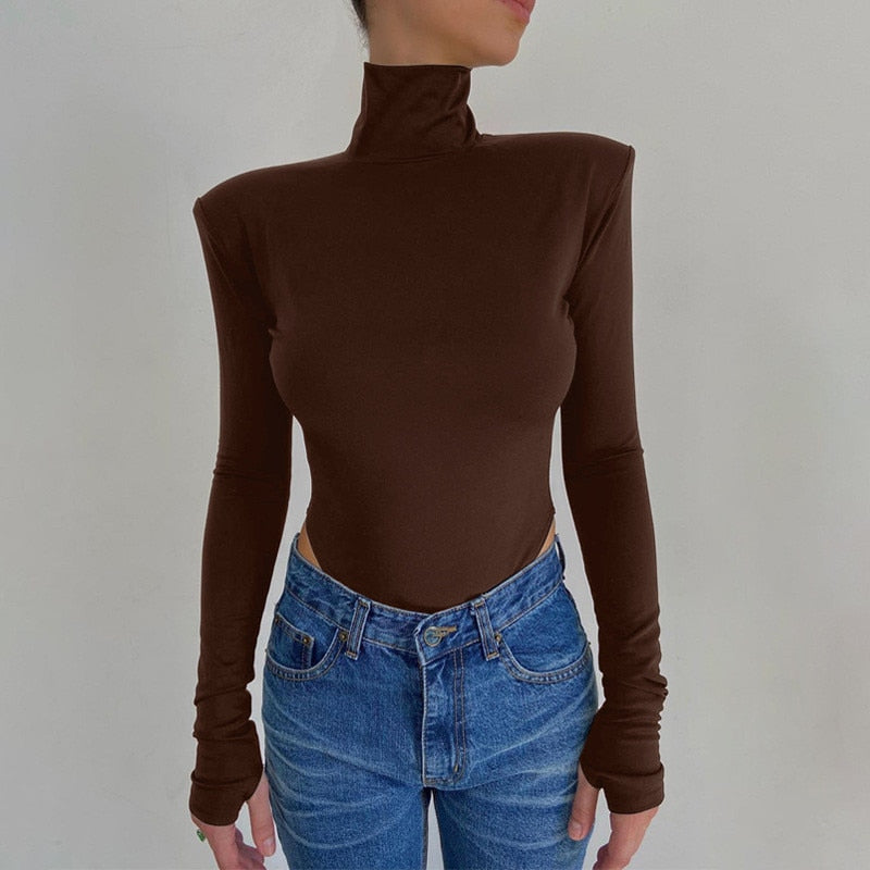2022 Jumpsuits Women Rompers Sexy Club Hollow Out Backless Bodysuits Casual Long Sleeve Solid Slim