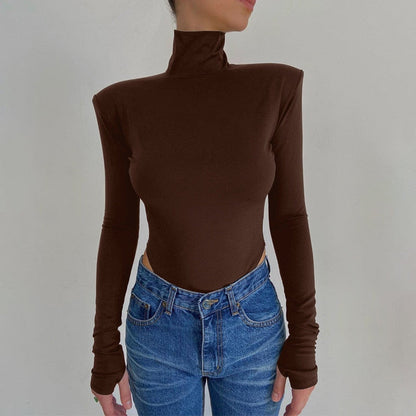 2022 Jumpsuits Women Rompers Sexy Club Hollow Out Backless Bodysuits Casual Long Sleeve Solid Slim