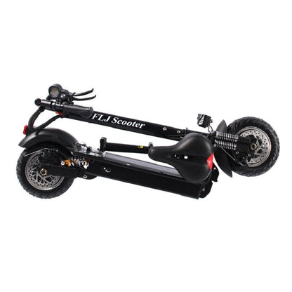 FLJ 2400W Dual Motor e Scooter 52V Folding Electric