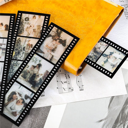 4Pcs Personalized Bookmarks Customized Film Roll Bookmark Memory DIY Custom Photo Album