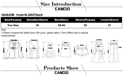 Vintage Women Thin Shirts Hollow Puff Sleeve Square Collar Slim Blouses Ladies Tops