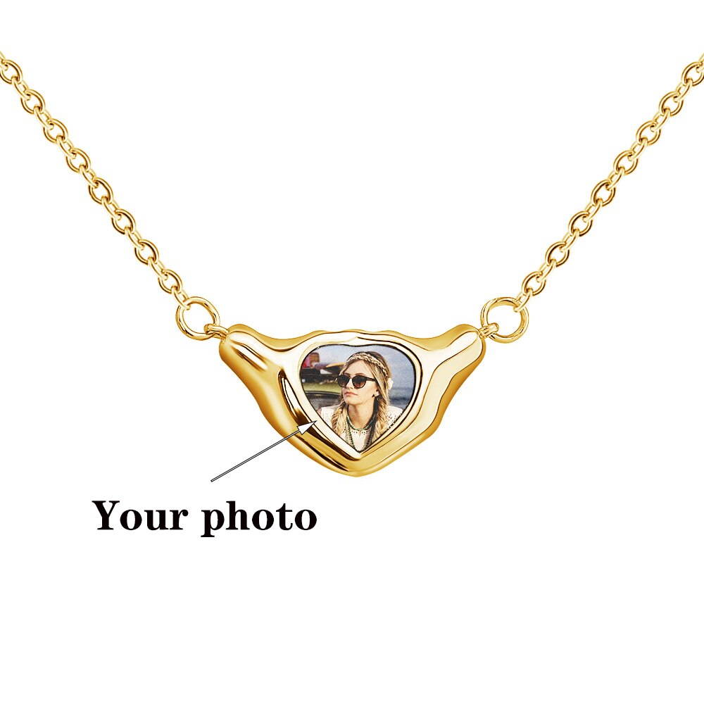Heart Shaped Pendant Copper Personalized Colorful Baby Children&